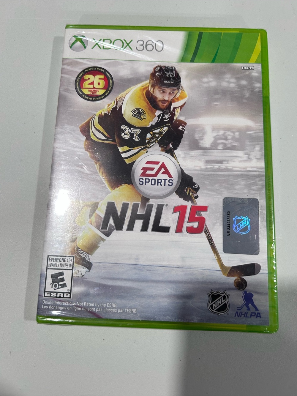 Microsoft Xbox 360 NHL 15 Video Game - White, Green, Yellow